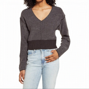 Socialite Women's Socialite Slouchy V-Neck Sweater